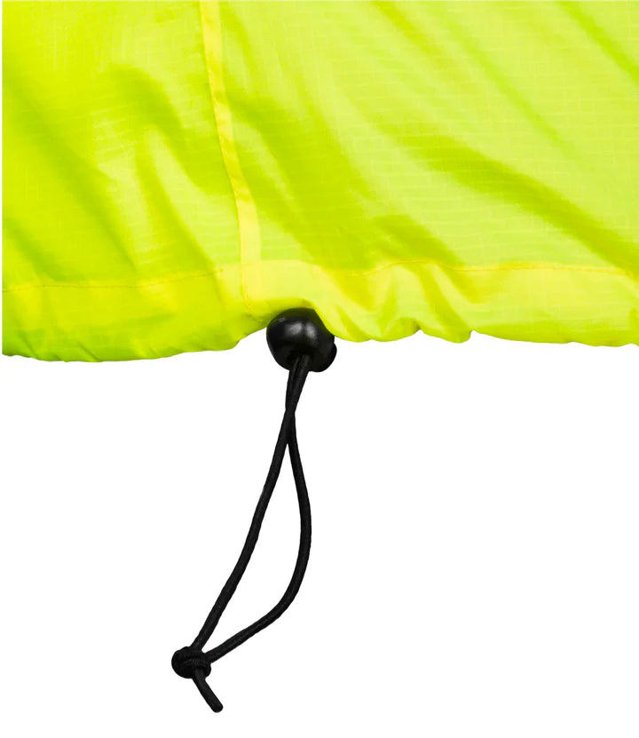 RYNOX H2GO PRO 3 RAIN JACKET - HI-VIZ GREEN