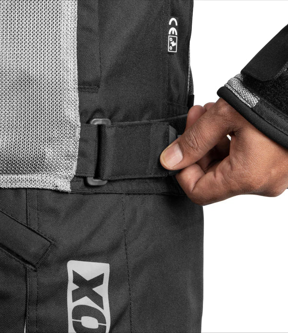 RYNOX HELIUM GT 2 JACKET - BLACK HI-VIZ GREEN