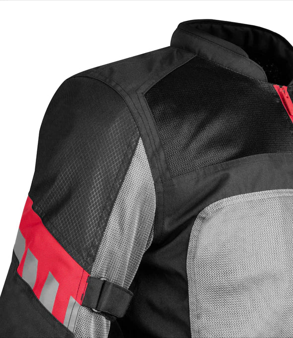 RYNOX HELIUM GT 2 JACKET - BLACK RED