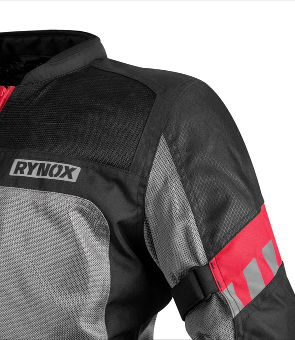 RYNOX HELIUM GT 2 JACKET - BLACK RED