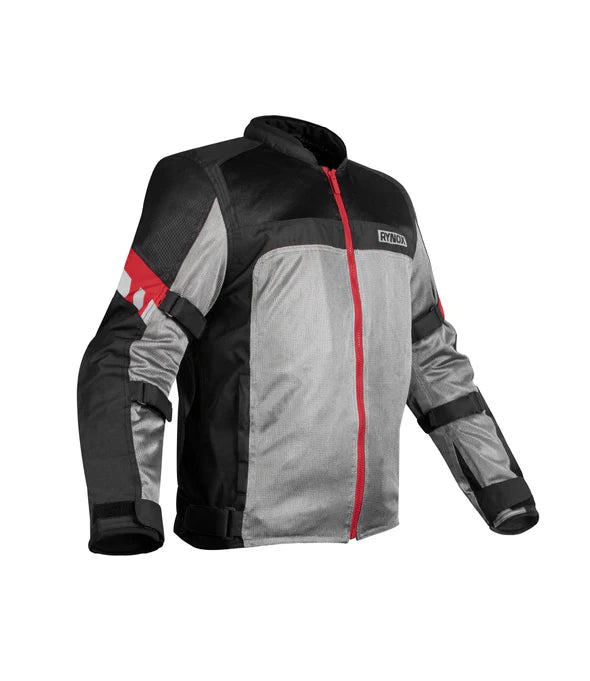 RYNOX HELIUM GT 2 JACKET - BLACK RED