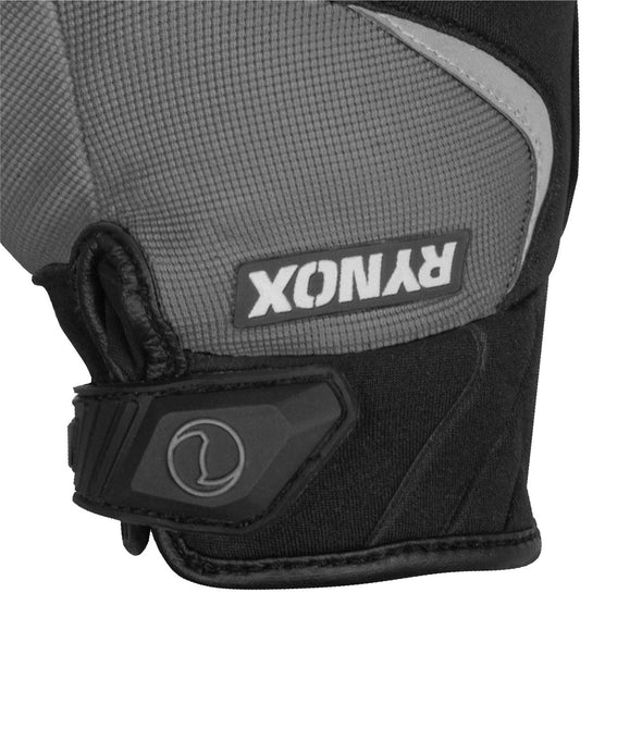 RYNOX HELIUM GT GLOVES - BLACK GREY
