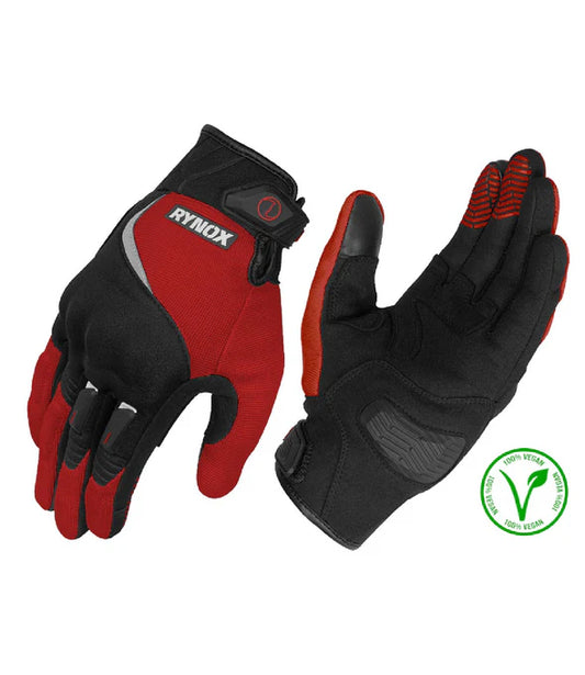 RYNOX HELIUM GT GLOVES - BLACK RED