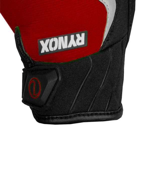 RYNOX HELIUM GT GLOVES - BLACK RED