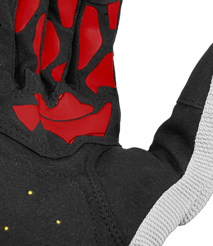 RYNOX RIDGE PRO OFFROAD GLOVES - BLACK RED
