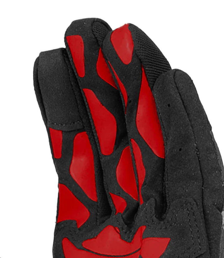 RYNOX RIDGE PRO OFFROAD GLOVES - BLACK RED