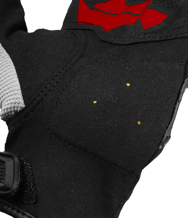 RYNOX RIDGE PRO OFFROAD GLOVES - BLACK RED