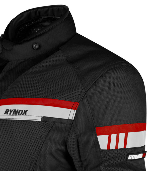 RYNOX STEALTH AIR PRO JACKET - BLACK RED