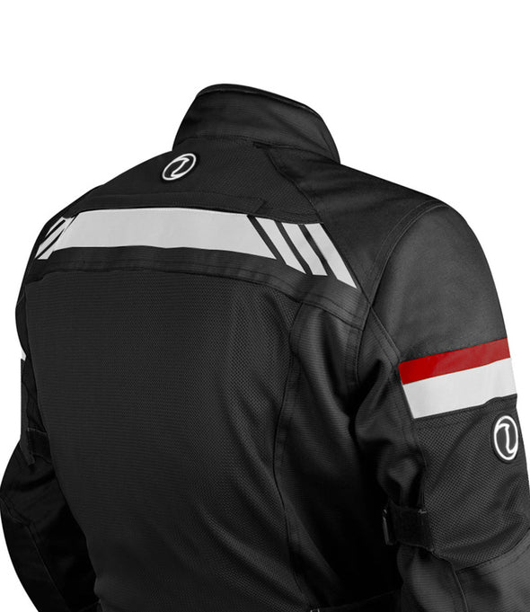 RYNOX STEALTH AIR PRO JACKET - BLACK RED