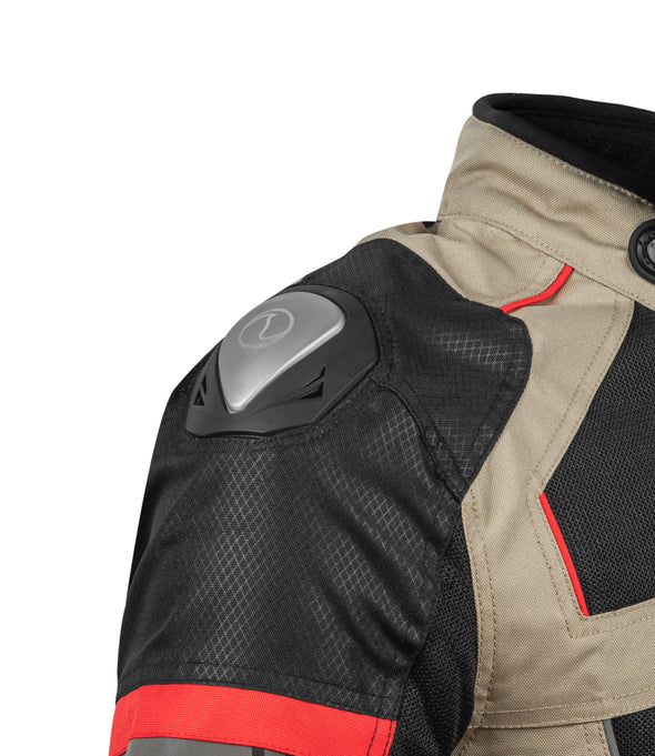 RYNOX STORM EVO JACKET - SAND BROWN BLACK
