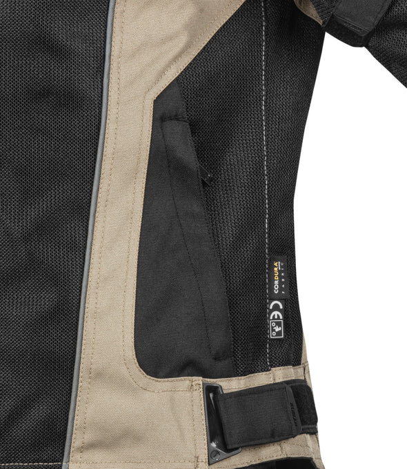 RYNOX STORM EVO JACKET - SAND BROWN BLACK