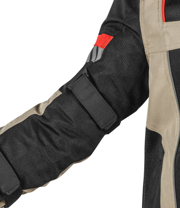 RYNOX STORM EVO JACKET - SAND BROWN BLACK