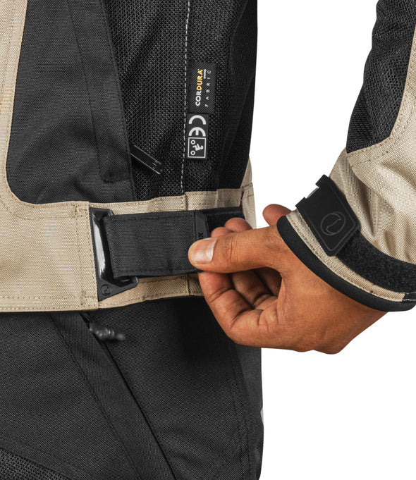 RYNOX STORM EVO JACKET - SAND BROWN BLACK