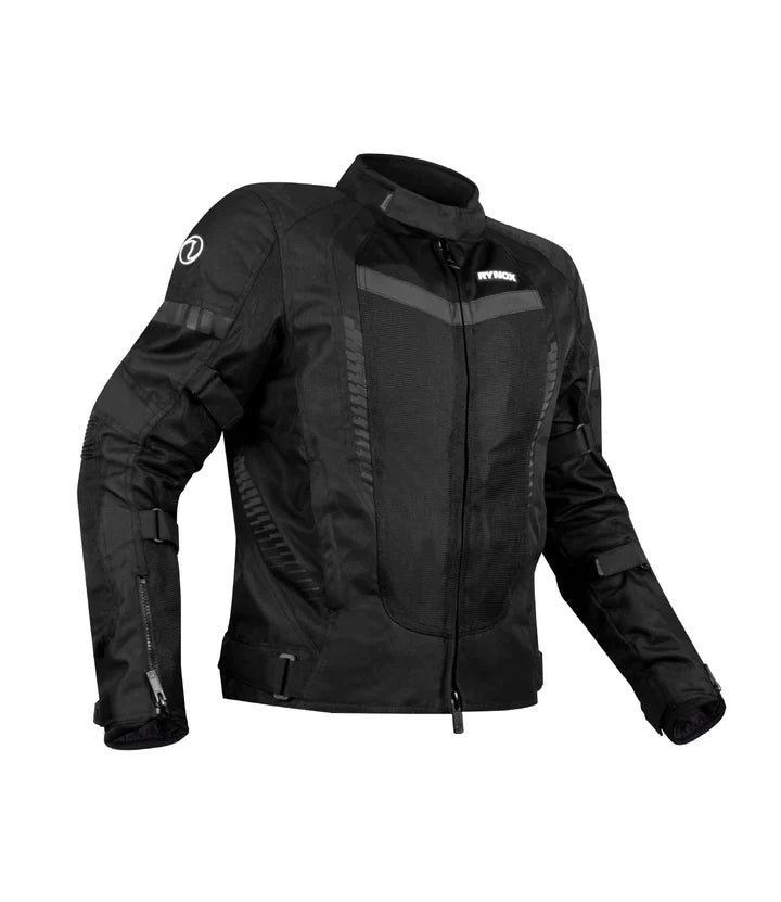RYNOX TORNADO PRO 4 JACKET - CE CERTIFIED CLASS A - ALL BLACK