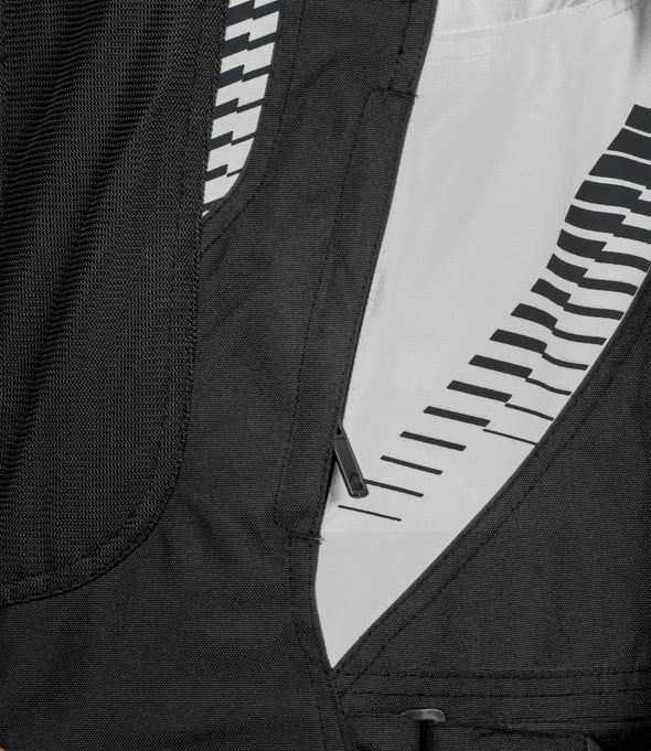 RYNOX TORNADO PRO 4 JACKET - CE CERTIFIED CLASS A - BLACK WHITE