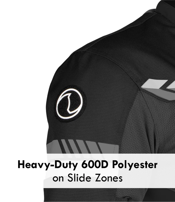 RYNOX AIR GT 4 JACKET - BLACK WHITE