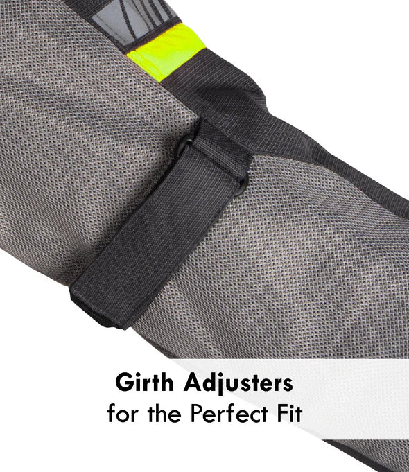 RYNOX AIR GT 4 JACKET - GREY HI-VIZ GREEN