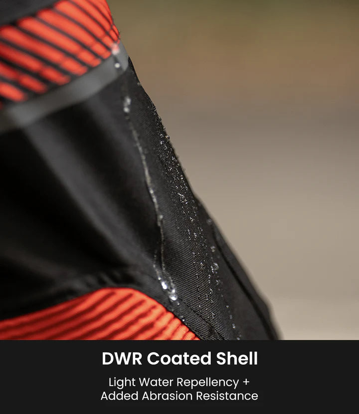 RYNOX APEX EVO CE CERTIFIED CLASS AA RIDING JACKET - BLACK RED