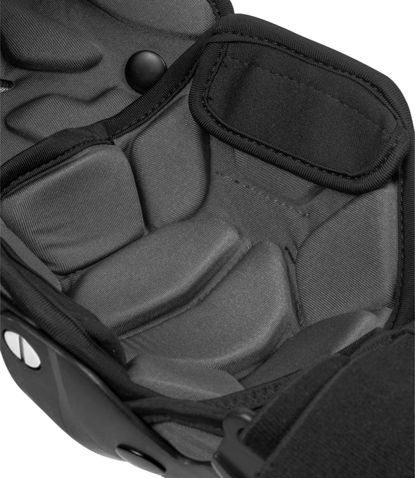 RYNOX BASTION BIONIC KNEE GUARDS - BLACK RED