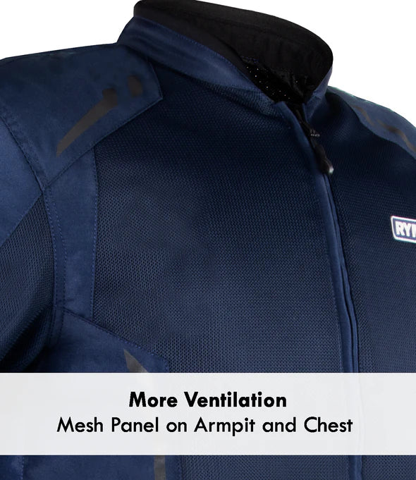 RYNOX CYPHER GT JACKET - NAVY BLUE