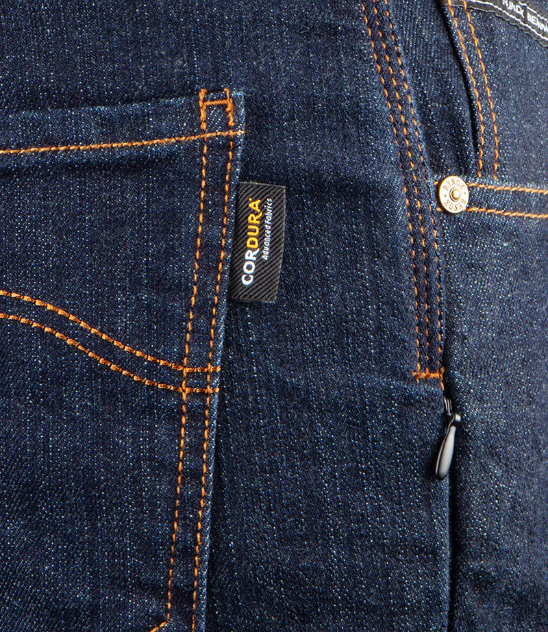 RYNOX DOWNTOWN PRO MOTORCYCLE JEANS WITH D3O® PROTECTORS - INDIGO BLUE