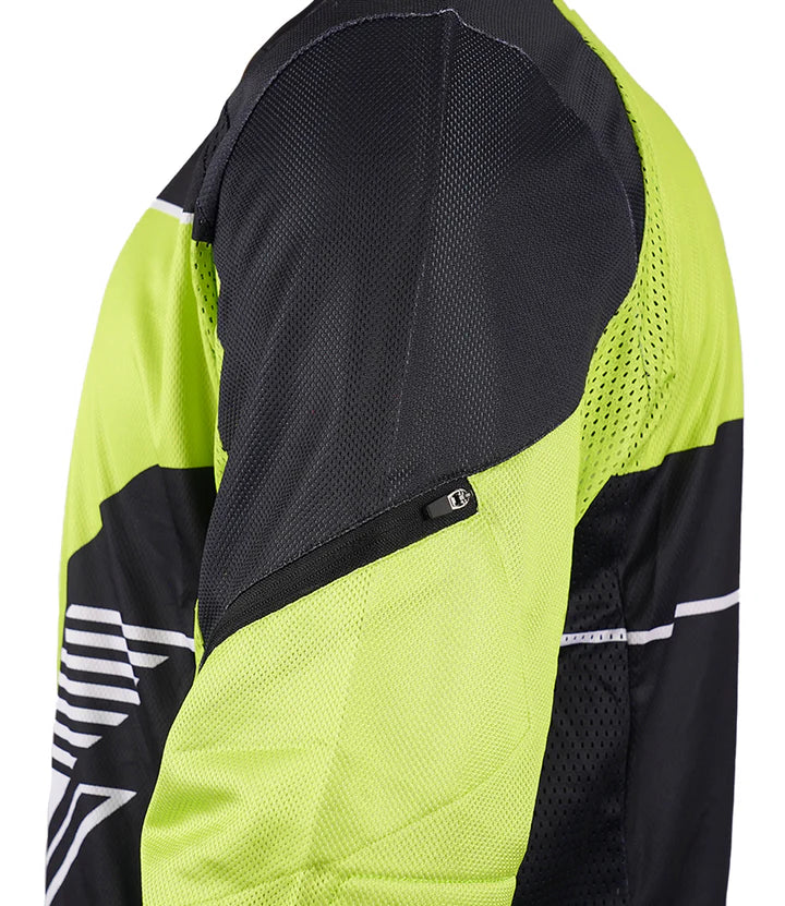 RYNOX FRONTIER PRO OFFROAD JERSEY - GREEN BLACK