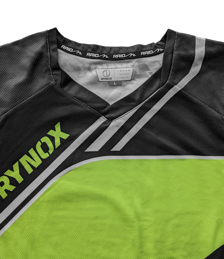 RYNOX FRONTIER PRO OFFROAD JERSEY - GREEN BLACK