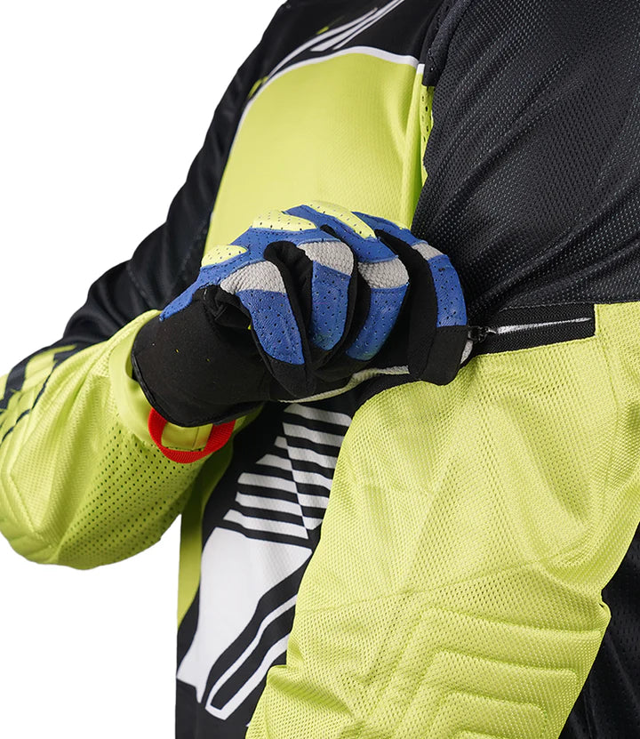 RYNOX FRONTIER PRO OFFROAD JERSEY - GREEN BLACK