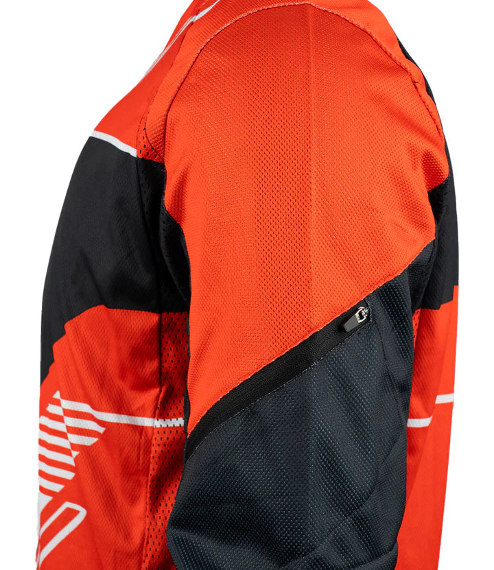 RYNOX FRONTIER PRO OFFROAD JERSEY - RED BLACK