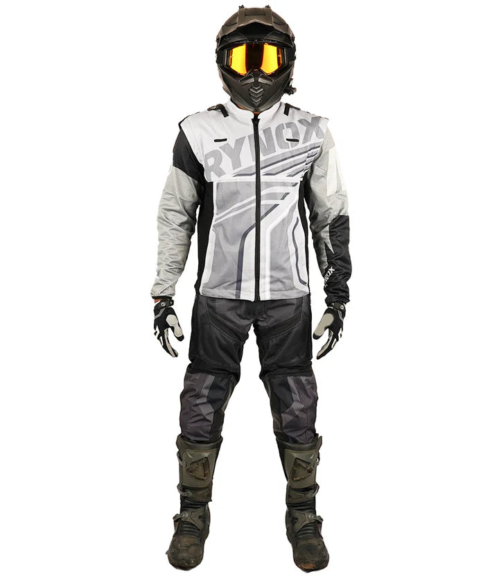 RYNOX SWITCHBACK NEO OFFROAD JERSEY - BLACK GREY