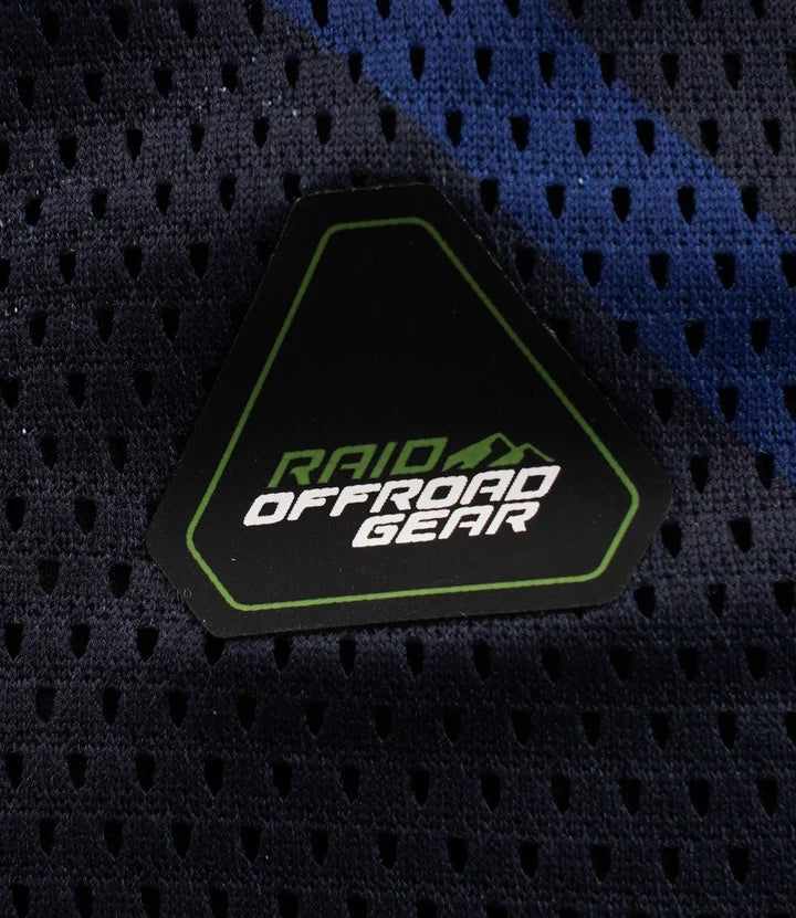 RYNOX SWITCHBACK NEO OFFROAD JERSEY - BLUE HI-VIZ GREEN