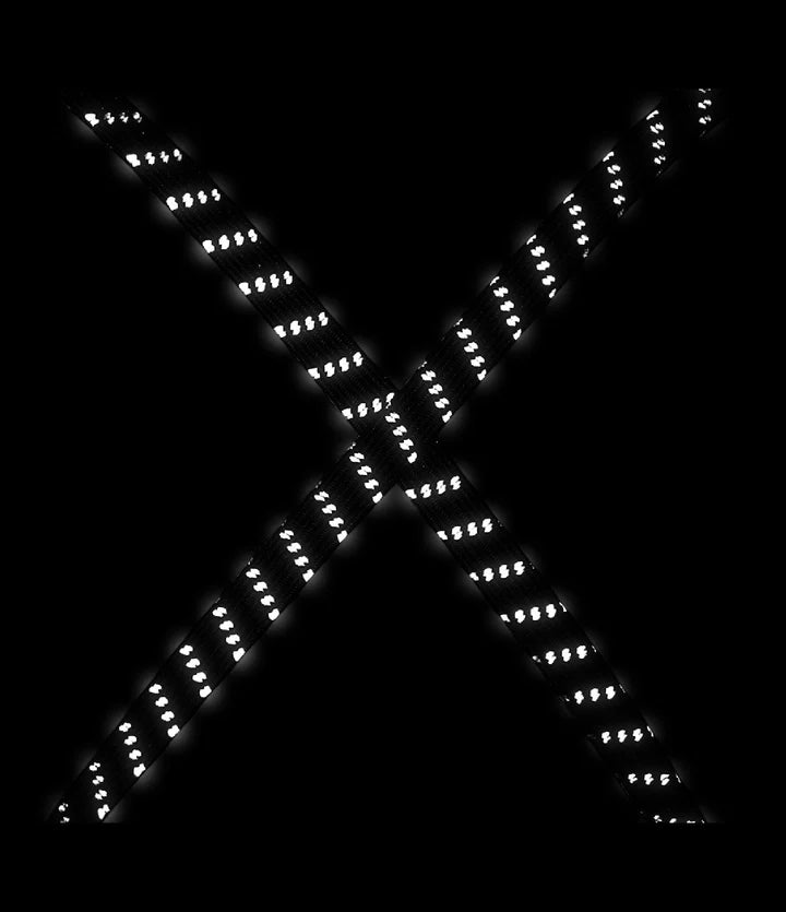 RYNOX GRIPPER REFLECTIVE BUNGEE - BLACK