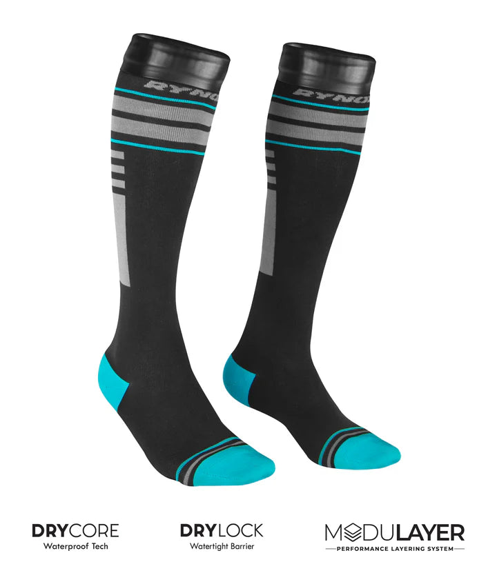 RYNOX H2GO PRO WATERPROOF SOCKS - BLACK BLUE