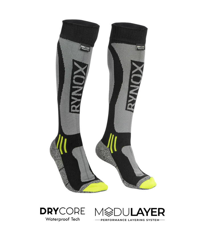 RYNOX H2GO PRO WATERPROOF SOCKS - BLACK GREY