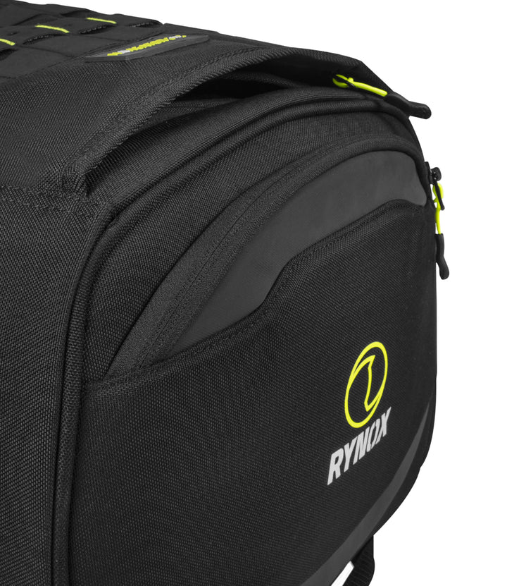 RYNOX NAVIGATOR TAIL BAG 50L - BLACK HI-VIZ GREEN