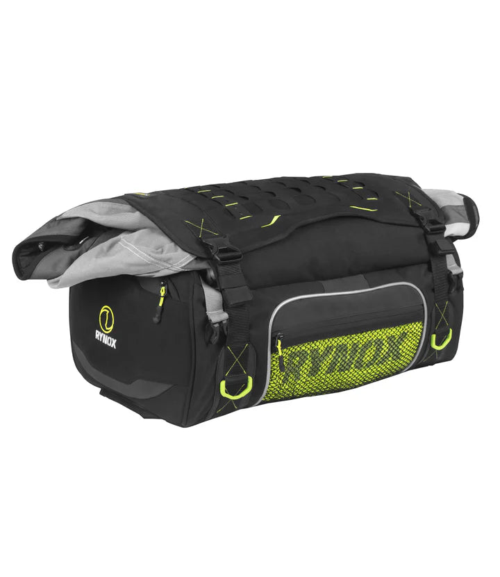 RYNOX NAVIGATOR TAIL BAG 50L - BLACK HI-VIZ GREEN