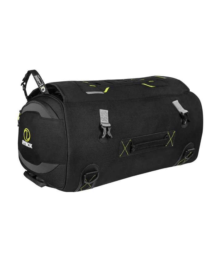 RYNOX NAVIGATOR TAIL BAG 50L - BLACK HI-VIZ GREEN