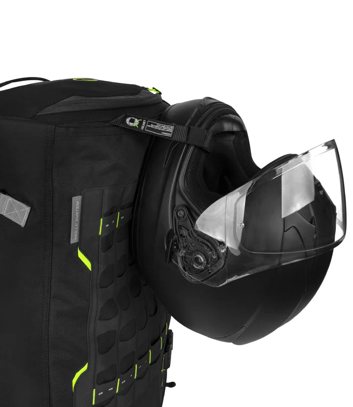 RYNOX NAVIGATOR TAIL BAG 50L - BLACK HI-VIZ GREEN
