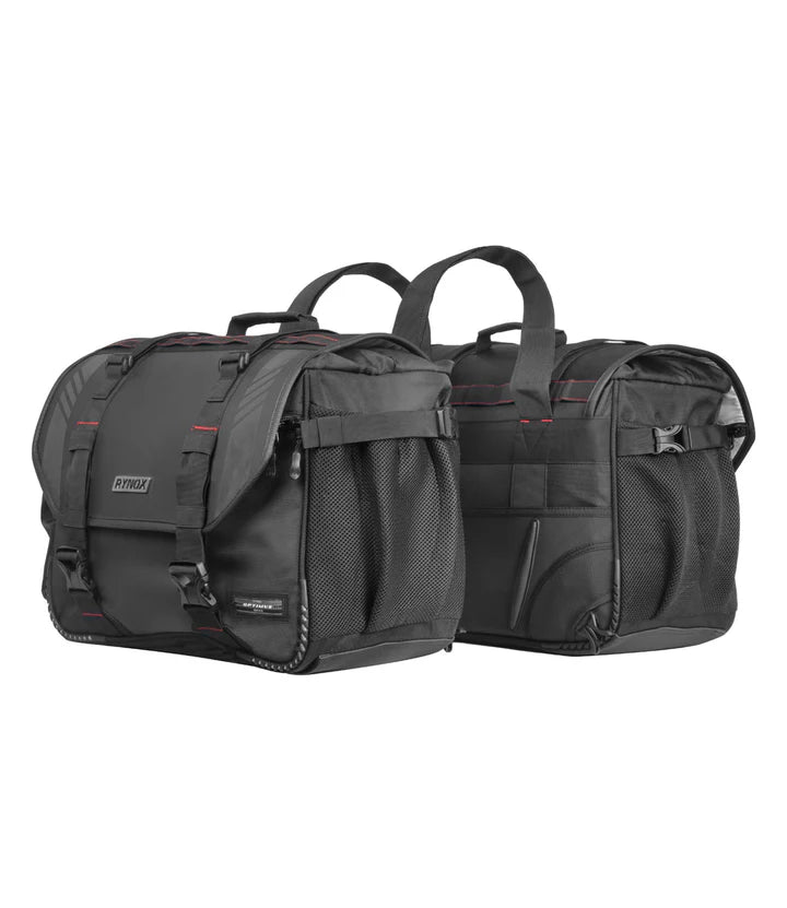 RYNOX OPTIMUS SADDLEBAGS 60L STORMPROOF - BLACK