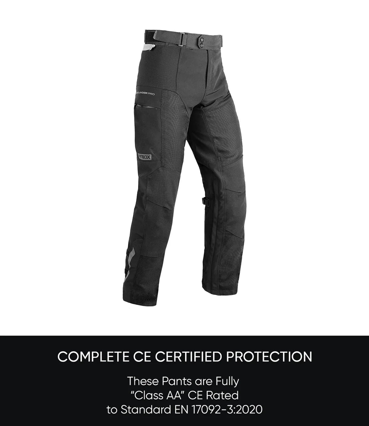RYNOX OUTLANDER PRO PANTS - BLACK