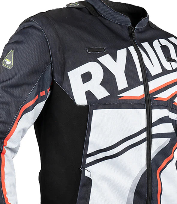 RYNOX DUNE NEO TRAIL OFFROAD JACKET - BLACK RED