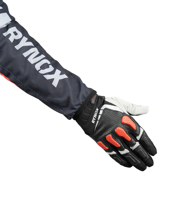 RYNOX DUNE NEO TRAIL OFFROAD JACKET - BLACK RED