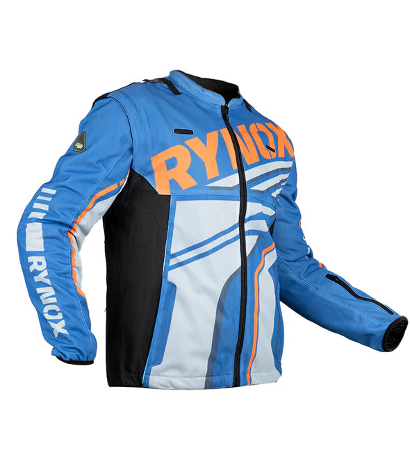 RYNOX DUNE NEO TRAIL OFFROAD JACKET - BLUE ORANGE