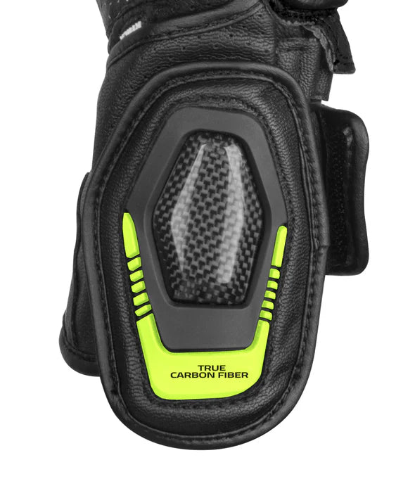 RYNOX STORM EVO 3 GLOVES - HI-VIZ GREEN BLACK