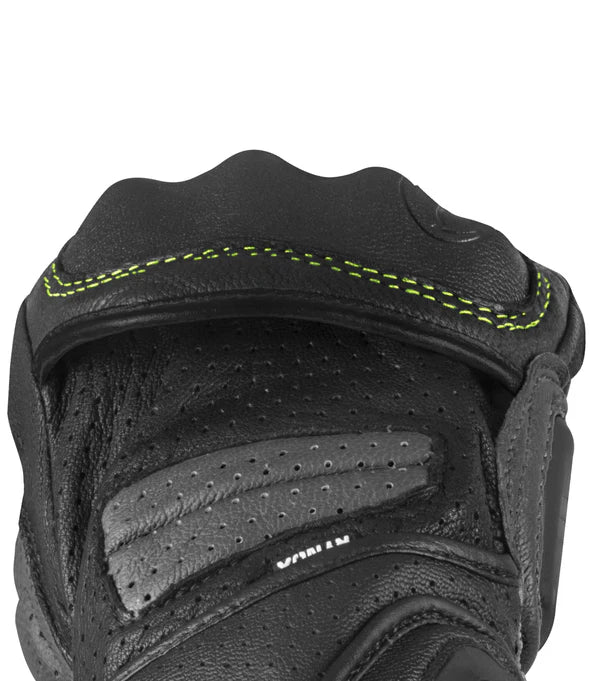 RYNOX STORM EVO 3 GLOVES - HI-VIZ GREEN BLACK