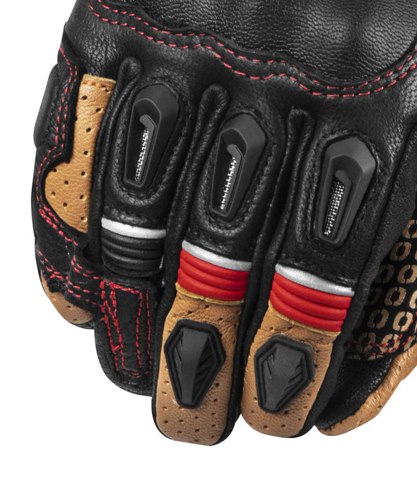 RYNOX STORM EVO 3 GLOVES - SAND BROWN BLACK