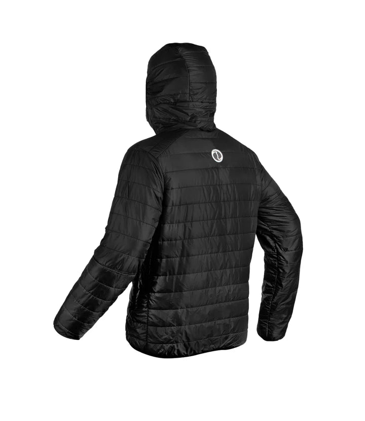 RYNOX SURGE PUFFER WINTER JACKET - BLACK