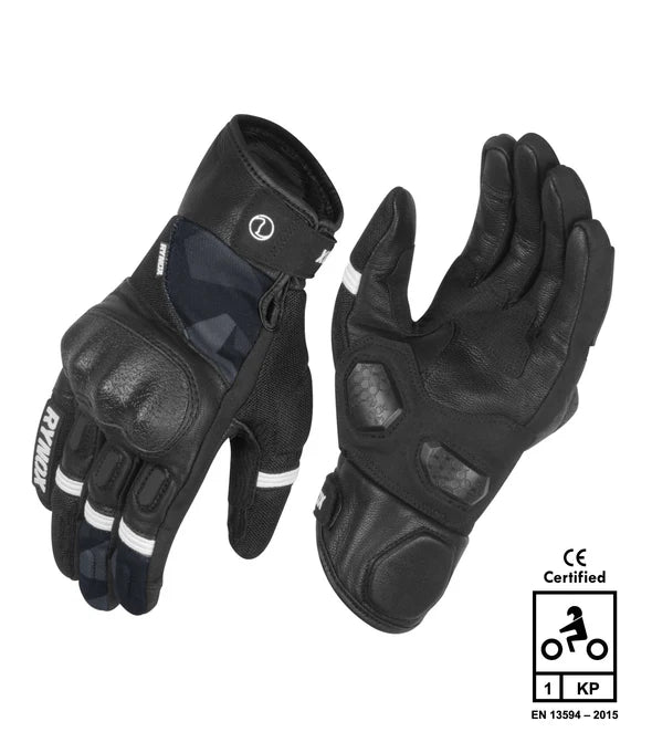 RYNOX URBAN X GLOVES - CAMO BLUE
