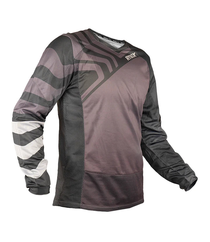 RYNOX RIPPLE PRO OFFROAD JERSEY - X-RAY BLACK
