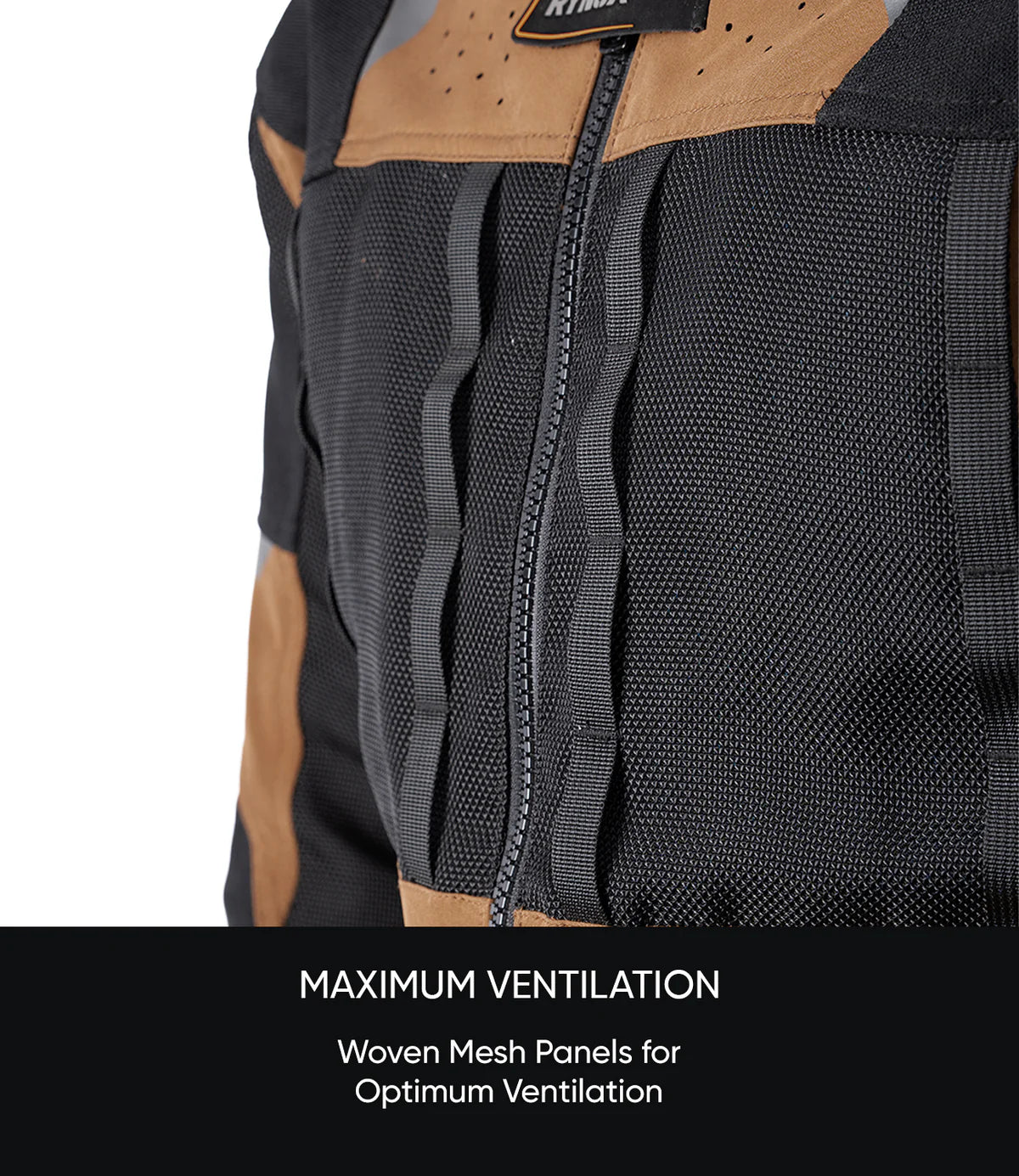 RYNOX OUTLANDER PRO JACKET - BLACK BROWN